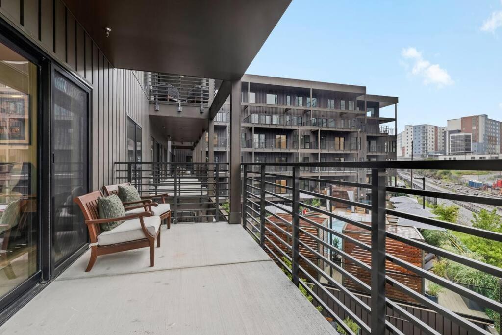 Apartament Skyline View, Pool, Gym, Balcony'S, Walk To Bway! Nashville Zewnętrze zdjęcie